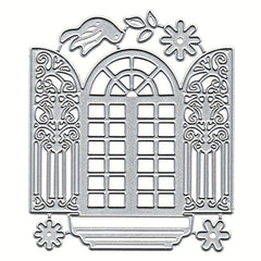 Window Patterns Cutting Dies Embossing Stencils for Card Making & Scrapbooking