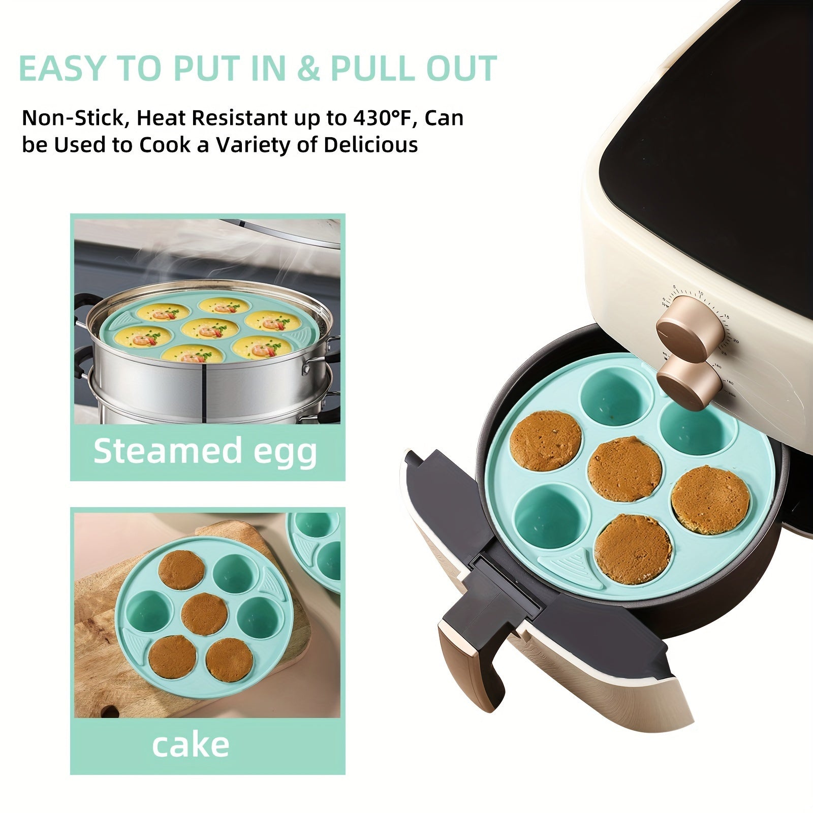 Silicone Muffin Molds Cupcake for Pressure Cookers
