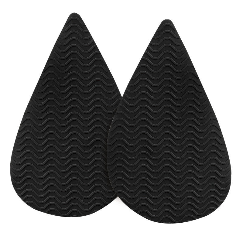 2Pcs High Heels Shoes Mat, Non Slip Rubber Wear Resistant