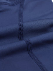 Men's Solid Compression Shorts Quick Dry Base Layer Sportswear