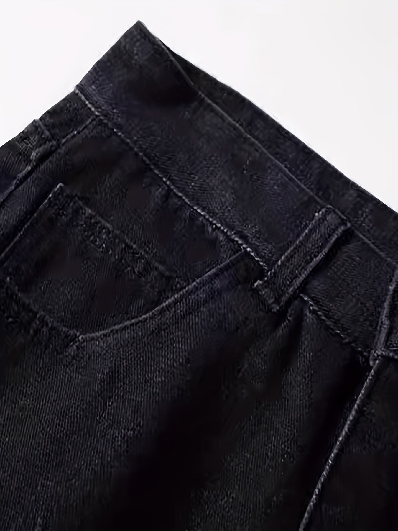 Slim Fit Jeans Men Casual Straight Leg Denim Pants Spring Summer