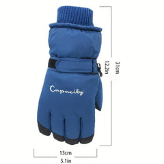 Winter Touch Screen Ski Gloves Windproof Waterproof