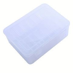 Clear Jewelry Storage Box Portable Organizer for Ring Pendant Earring & Necklace