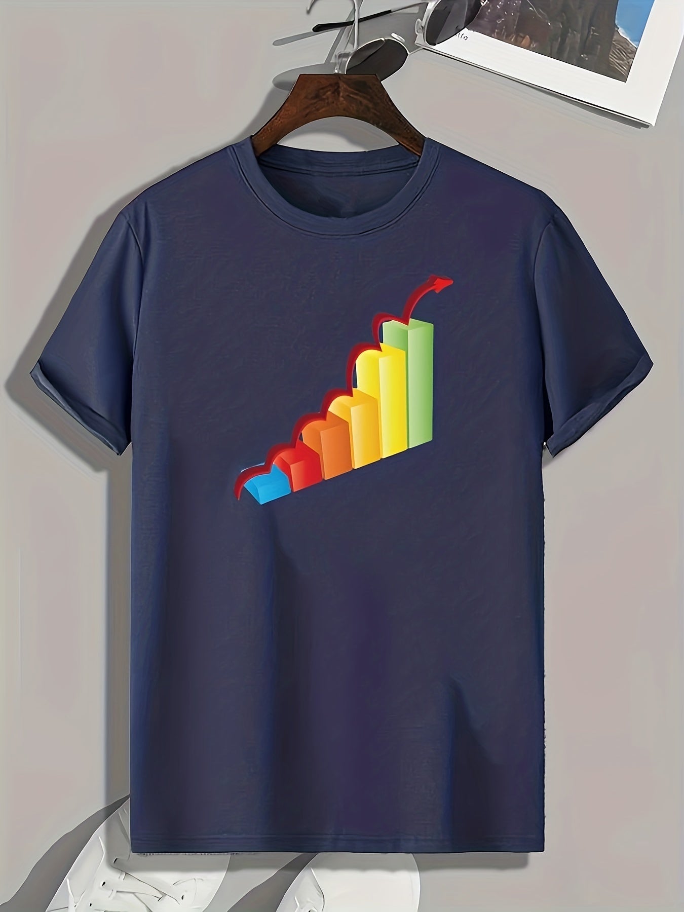 Men's Comfy Sports T shirt Graphic Tee For Fitness Activities