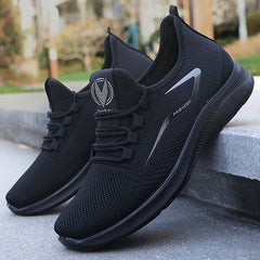 Men's Breathable Lightweight Sneakers for Running Basketball Gym