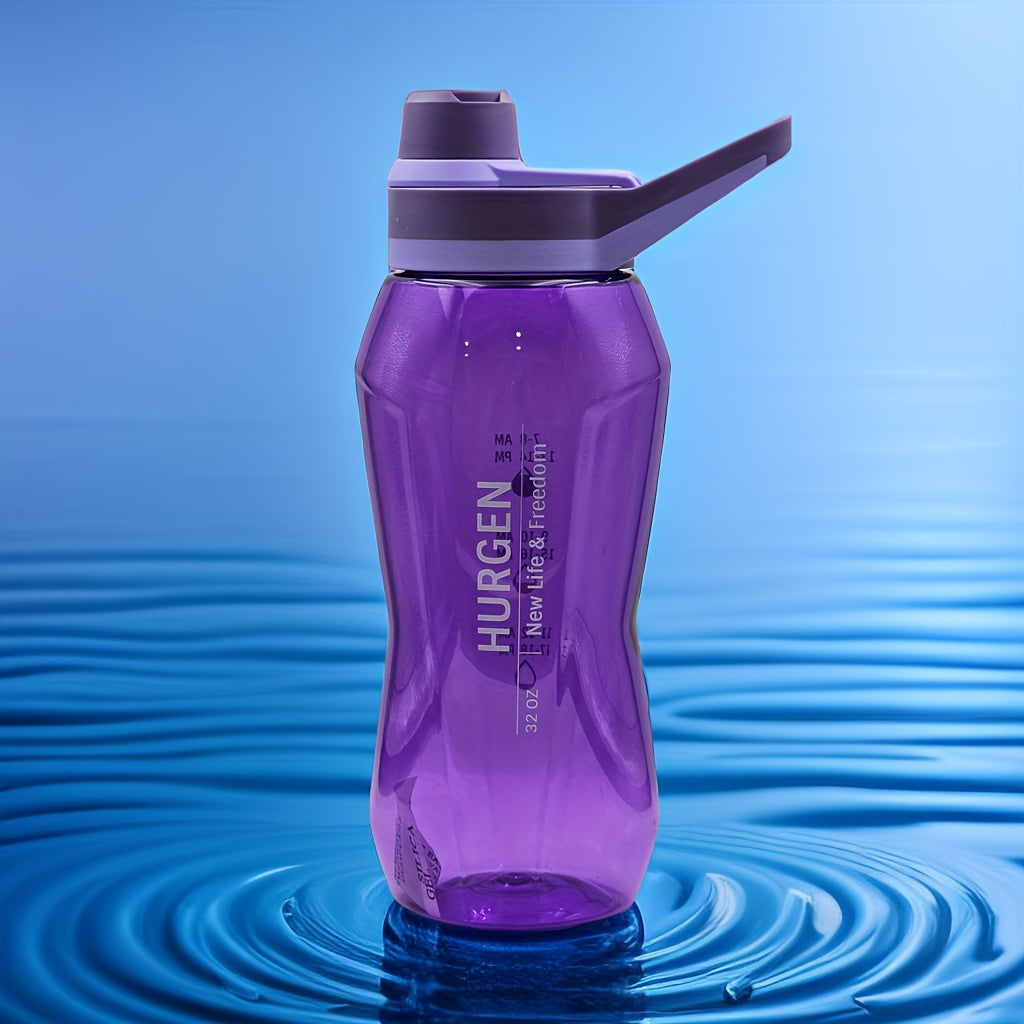 Leak-proof Water Bottle with Handle for Outdoor Fitness