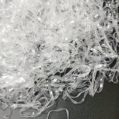 500pcs Clear Elastic Hair Rubber Bands Soft Elastic Bands For Kids