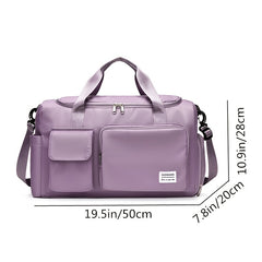 Large Capacity Unisex Travel Gym Duffle Bag