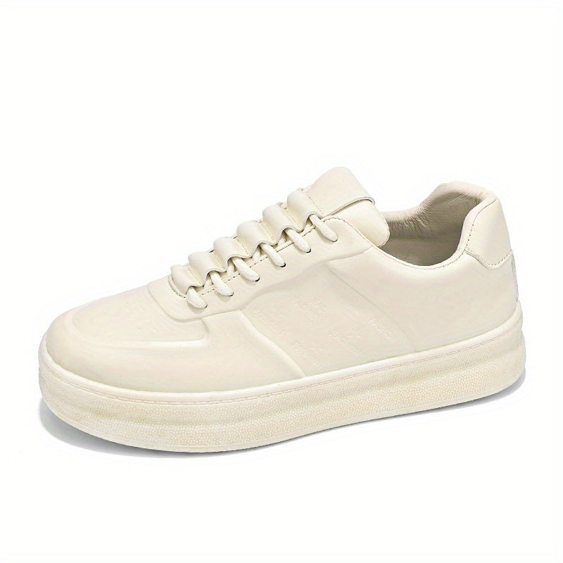 Men's Platform Skate Shoes Lace up Breathable