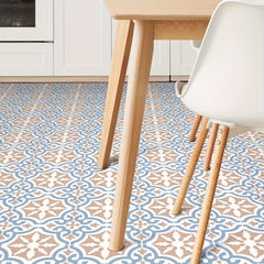 9pcs Nordic Style Printed Floor Stickers Non slip Wear resistant Vinyl Decals