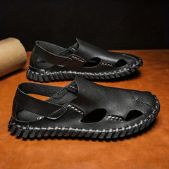 Men's Slip On Sandals Summer Casual Outdoor Walking Shoes