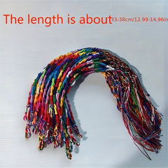 110pcs Friendship Bracelet Rainbow Chain For Parties