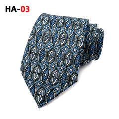 Vintage Men's Printed Silk Fabric Tie
