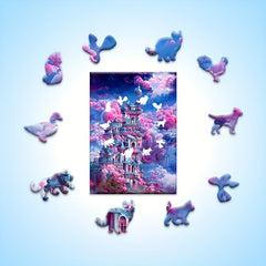 Dreamy Series Wooden Puzzles Educational Toys Holiday Party Toys Christmas
