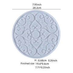 Silicone Molds Home Ornaments Coaster Tools DIY Decor Jewelry Craft