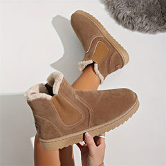 Women's Non slip Snow Boots Warm Thick Bottom Shoes