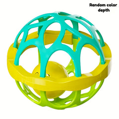 3-in-1 Sensory Toy Set for Children - Bell Ball, Grabbing Toy, Tambourine