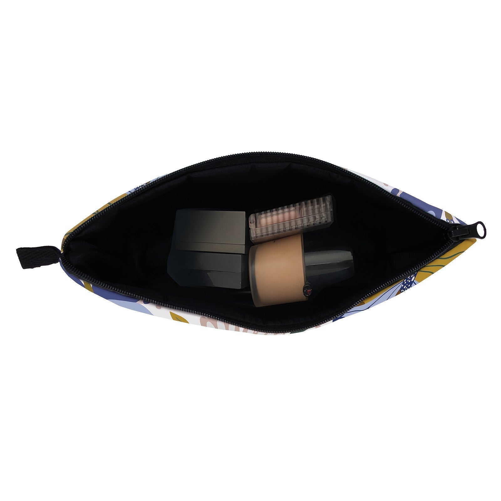 Waterproof Butterfly Grasses Cosmetic Bag for Women