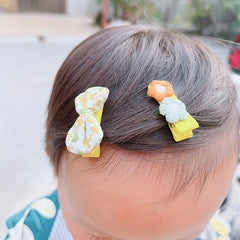5pcs Crown Rabbits Flowers Bow Mushroom Hair Clips for Girls
