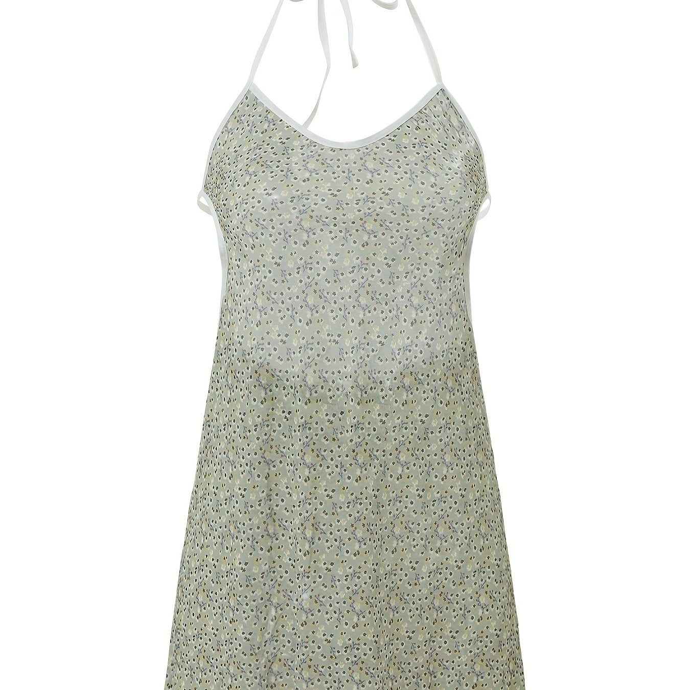 Sexy Lingerie Dress Halter Neck Bodycon Dress