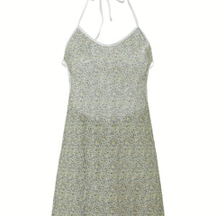 Sexy Lingerie Dress Halter Neck Bodycon Dress
