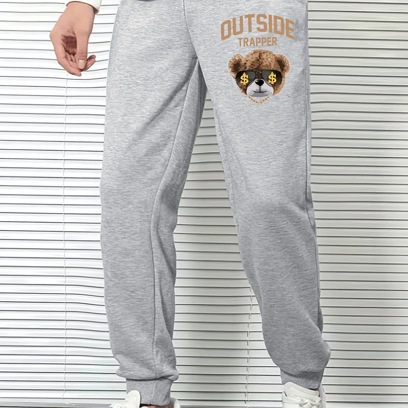 Bear Sunglasses Men's Sports Trousers Joggers Pants