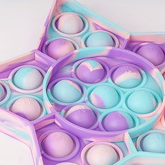 Silicone Pentagram Decompression Toy