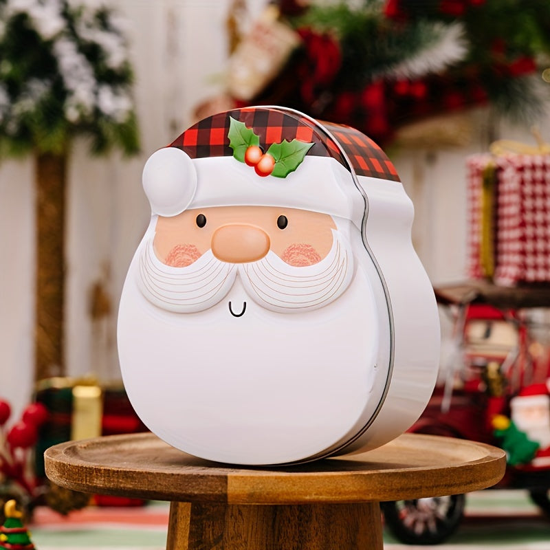Christmas Candy Box Gingerbread Man Biscuit Box