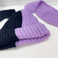 Unisex Knitted Hat With Long Ears for Outdoor Activity