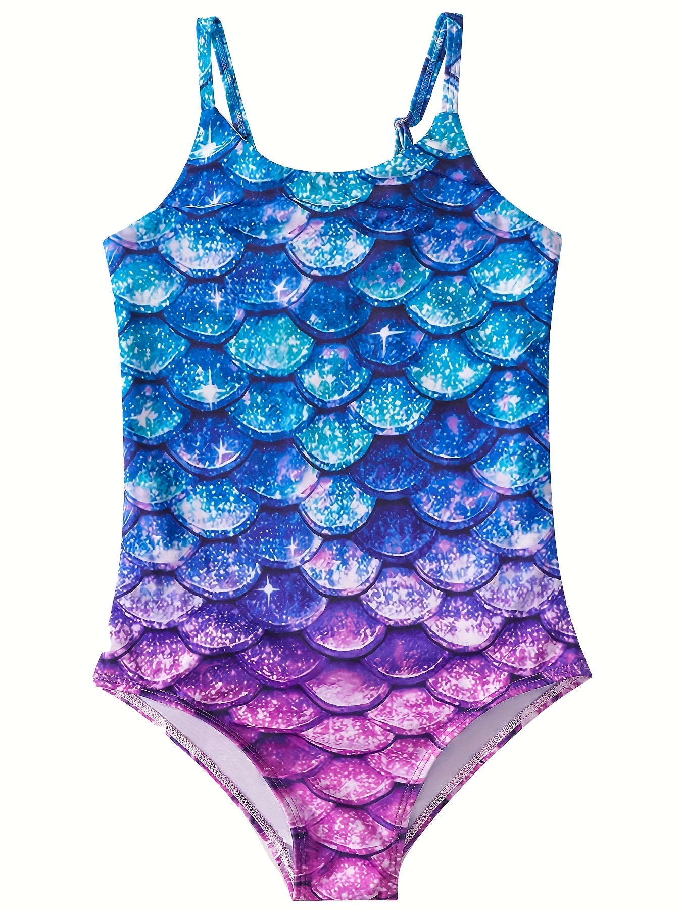 Mermaid Swimsuit for Girls Fish Scale Perfect for Pool