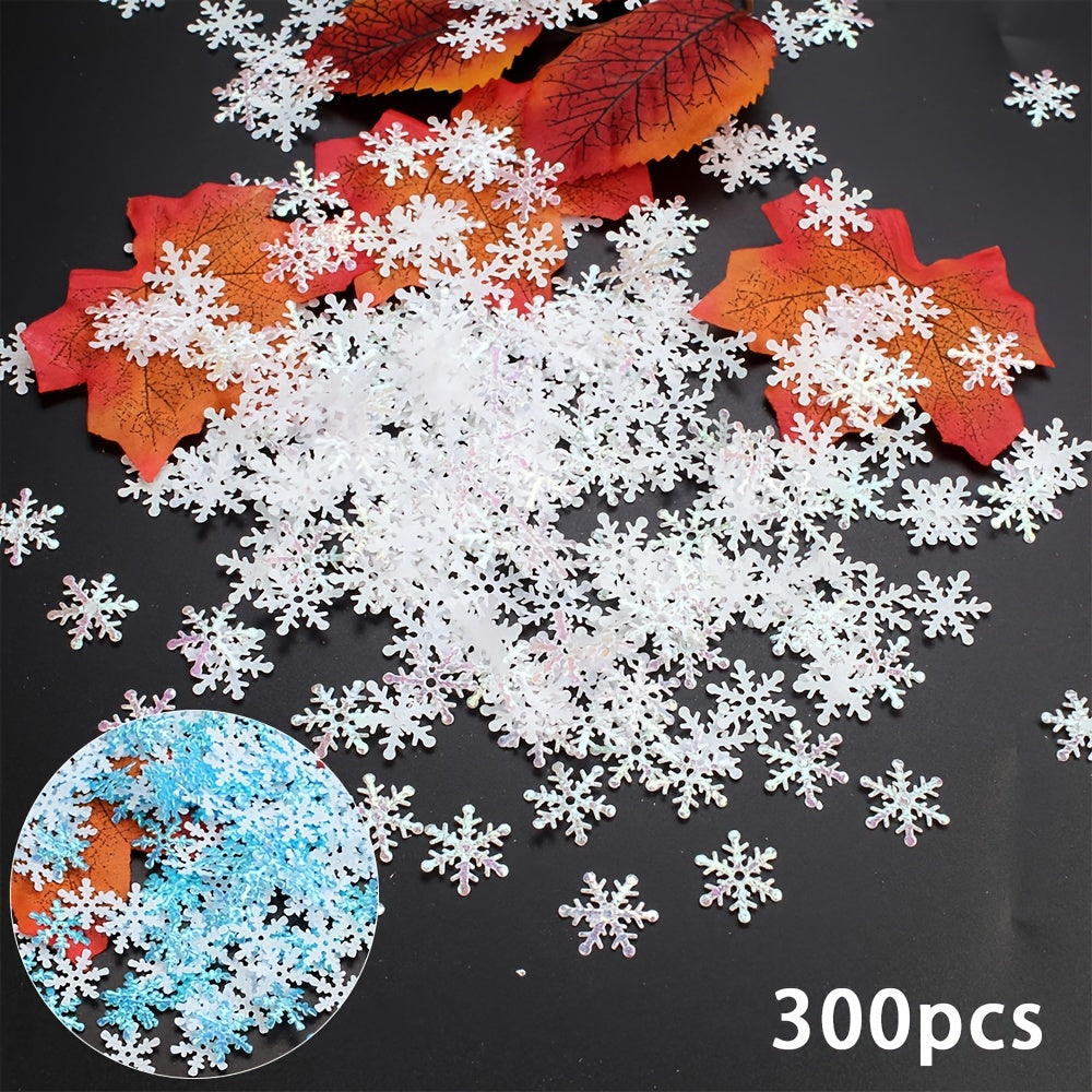 Christmas Snowflake Confetti Pack - Table Decorations Supplies