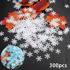 Christmas Snowflake Confetti Pack - Table Decorations Supplies