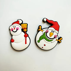 12pcs Cartoon Christmas Fridge Magnets Early Education Stickers