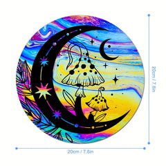 Moon Fairy Mouse Pad 7.87 X 7.87 Inc