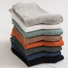 8 Pairs Women Winter Crew Socks Warm Boots Multicolor Casual