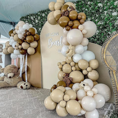40pcs 25.4cm Brown Coffee Latex Party Balloons Helium Purple Party Decor