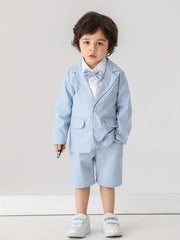 Baby Boys Gentleman 2pcs Set Bow Shirt & Pants