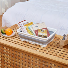 Foldable Rectangle Basin Portable Water Basin Household Bathroom Kitchen