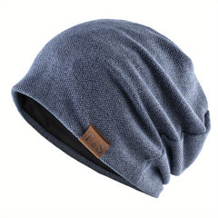Solid Spring Beanies Hat Unisex Casual Knitted Outdoor Soft Fordable Bonnet Wint