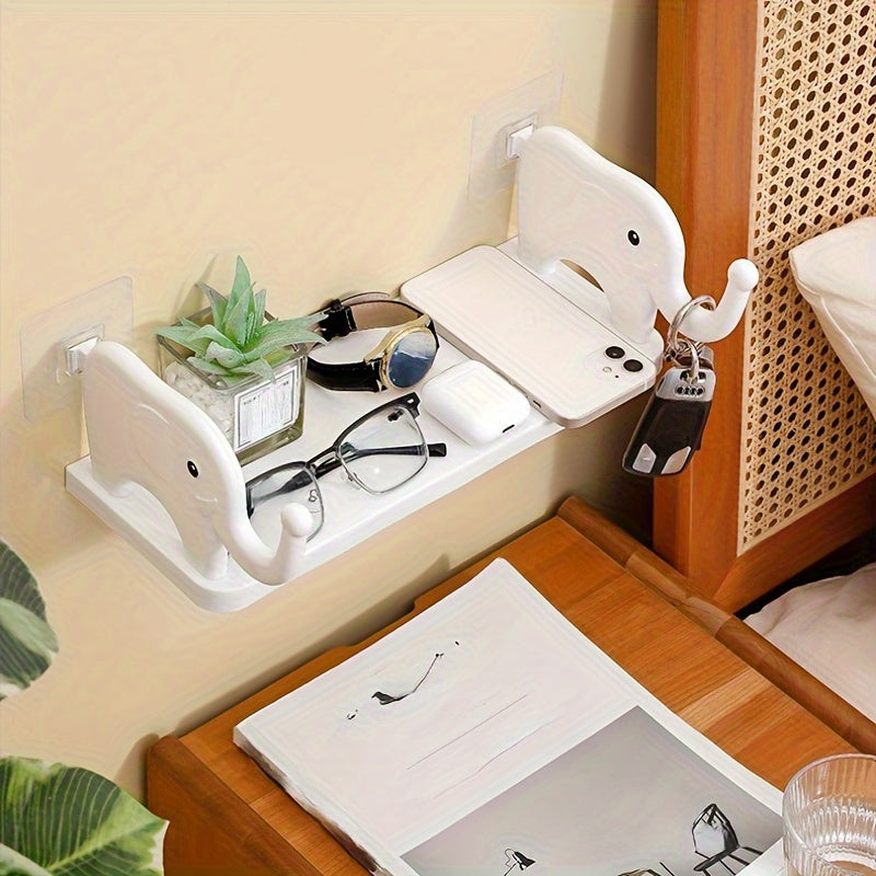 Elephant Storage Rack Wall Hanging Storage Shelf