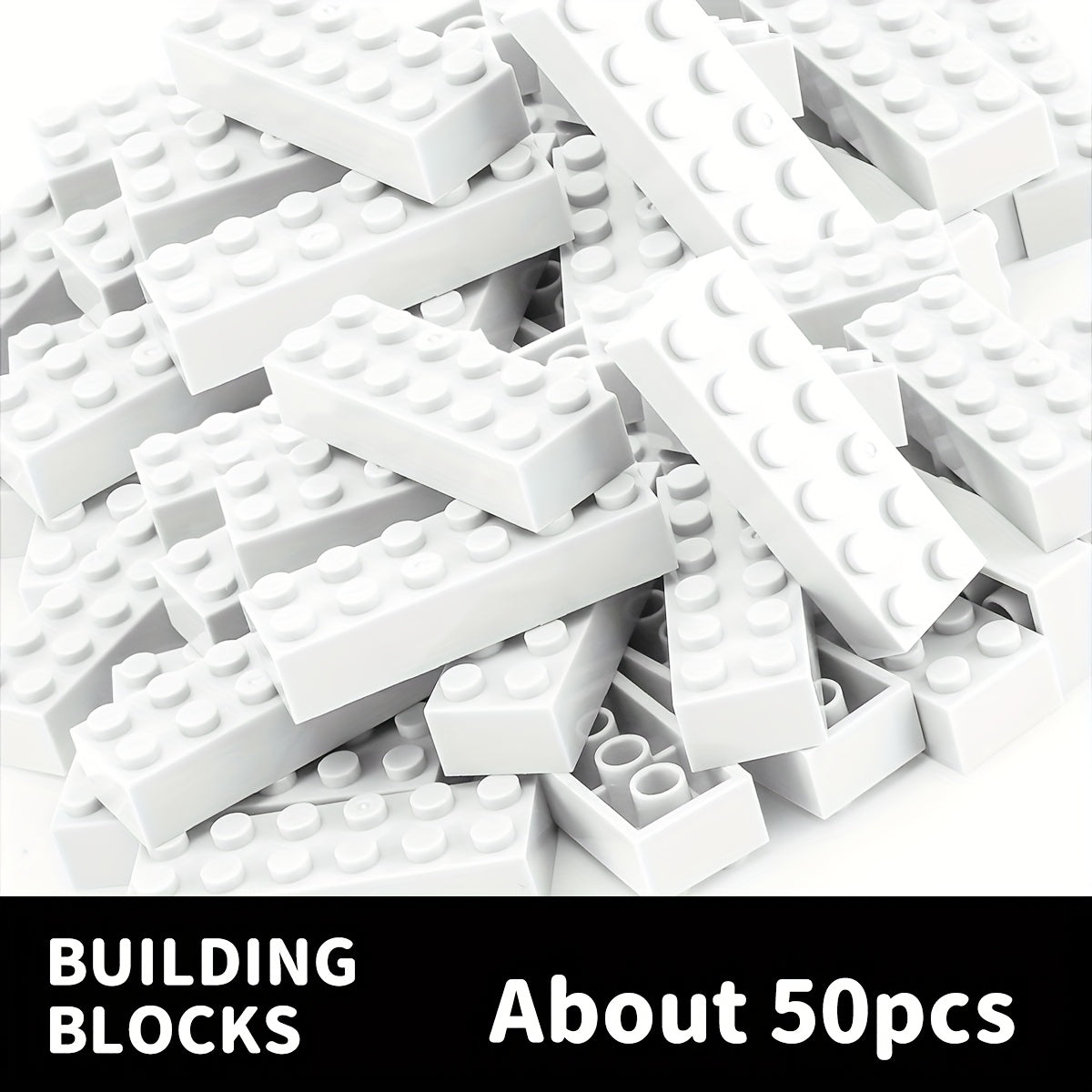 50pcs 2x6 Pellet Brick Building Blocks DIY Toy for Boys