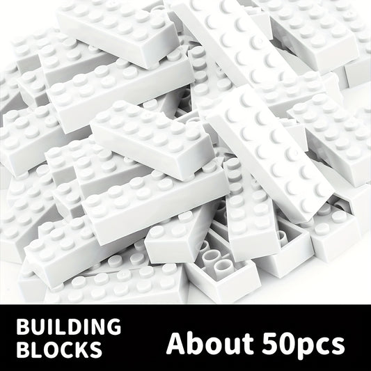 50pcs 2x6 Pellet Brick Building Blocks DIY Toy for Boys
