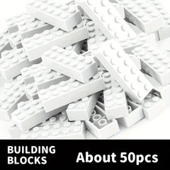 50pcs 2x6 Pellet Brick Building Blocks DIY Toy for Boys