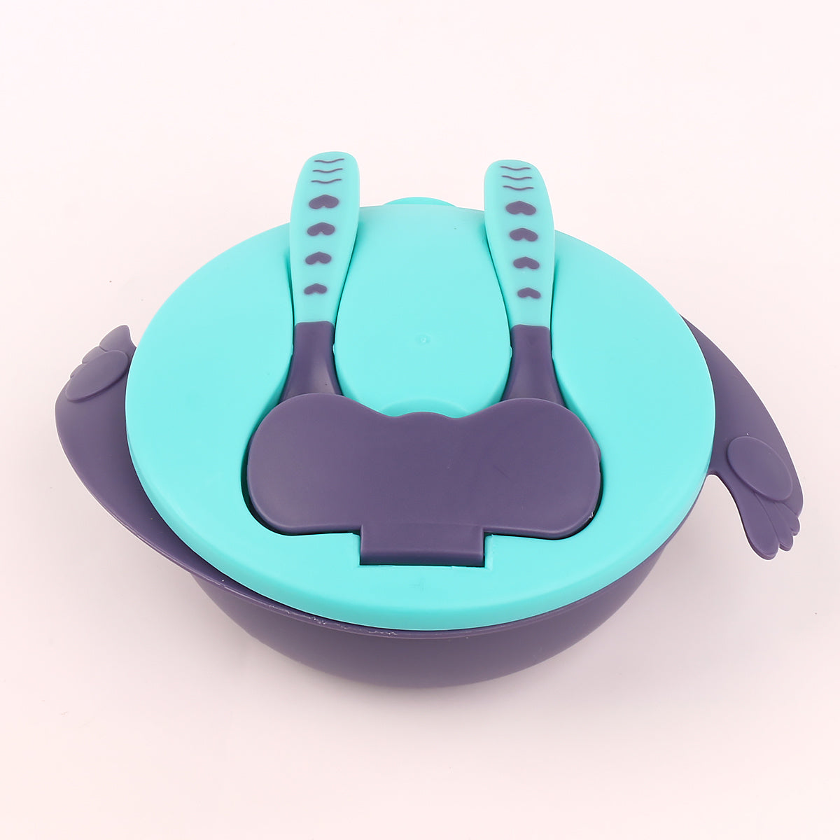 2 Layer Baby Feeding Tableware Set