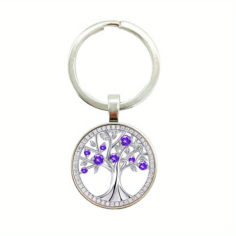 Tree Of Life Keychain Keyring Pendant
