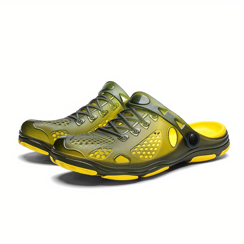 Men's Slip On Clog Sandals Outdoor Walking Shoes