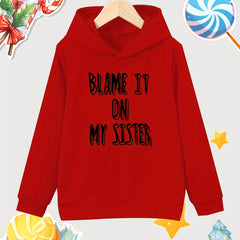 Girls Cotton Hooded Sweatshirt Autumn Winter