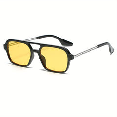 Top Bar Aviator Sunglasses UV400 Anti Glare Glasses