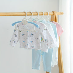 5pcs Bear Clothes Hanger Telescopic Clothes Support for Kids