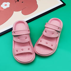 Breathable Open Toe Sandals for Girls Lightweight Comfortable Anti Slip Sandals